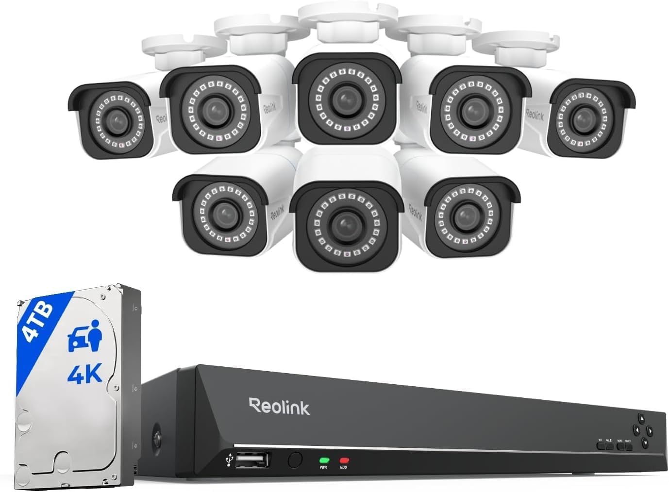REOLINK 4K Security Camera System