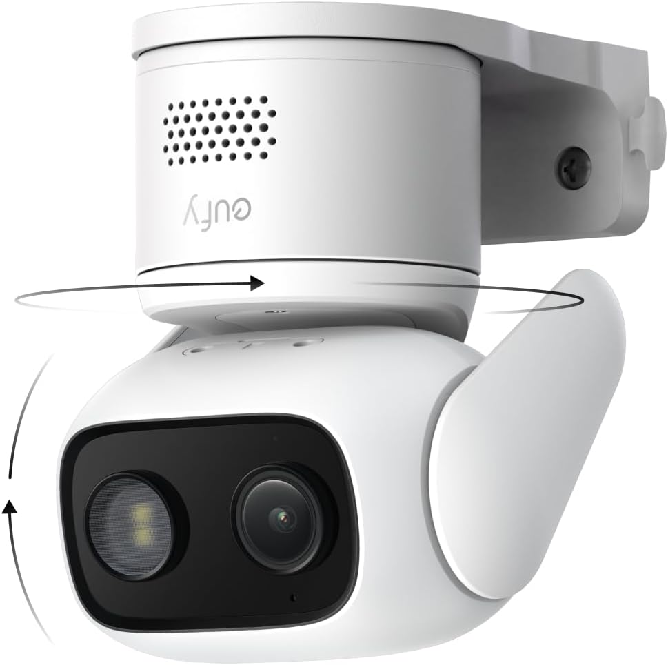 eufy Wired Cam C31, 360° Pan and Tilt with Color Night Vision and Local Storage